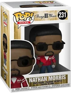 POP! Rocks #231: Boyz II Men - Nathan Morris (Funko POP!) Figure and Box w/ Protector