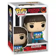 POP! Television #1297: Stranger Things - Eleven (Netflix) (Funko POP!) Figure and Box w/ Protector