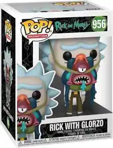 POP! Animation #956: Rick and Morty - Rick With Glorzo (Funko POP!) Figure and Box w/ Protector