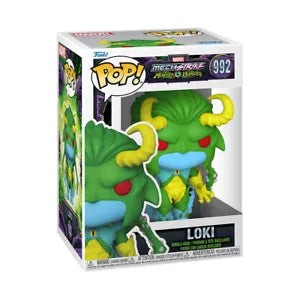 POP! Marvel #992: Mech Strike Monster Hunters - Loki (Funko POP!) Figure and Box w/ Protector