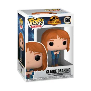 Funko POP! Movies #1209: Jurassic World Dominion - Claire Dearing (Funko POP!) Figure and Box w/ Protector