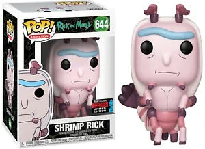 POP! Animation #644: Rick and Morty - Shrimp Rick (2019 Fall Convention Limited Edition) (Funko POP!) Figure and Box w/ Protector