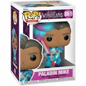 Funko POP! Games #861: Tiny Tina's Wonderlands - Paladin Mike (Funko POP!) Figure and Box w/ Protector