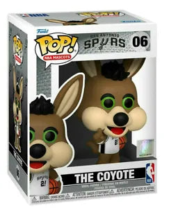 Funko POP! NBA Mascots #06: San Antonio Spurs - The Coyote (Funko POP!) Figure and Box w/ Protector