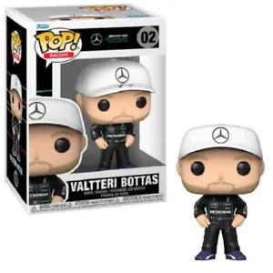 Funko POP! Racing #02: AMG Petronas Formula A One Team - Valtteri Bottas (Funko POP!) Figure and Box w/ Protector