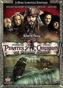 Pirates of the Caribbean: At World's End (2-Disc Limited Edition) (DVD) Pre-Owned