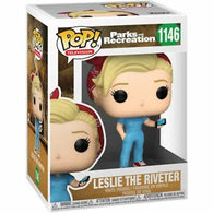 POP! Television #1146: Parks and Recreation - Leslie The Riveter (Funko POP!) Figure and Box w/ Protector