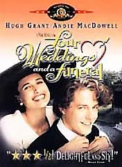 Four Weddings & A Funeral (DVD) Pre-Owned