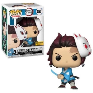 POP! Animation #867: Demon Slayer - Tanjiro Kamado [Hot Topic Exclusive] (Funko POP!) Figure and Box w/ Protector