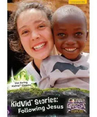 KidVid Stories: Following Jesus Cave Quest (2016 Easy VBS) (DVD) Pre-Owned