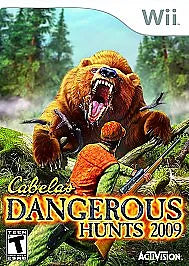 Cabela's Dangerous Hunts 2009 (Nintendo Wii) NEW*