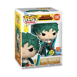 POP! Animation #1347: My Hero Academia - Izuki Midoriya (Glows in the Dark) (PX Previews Exclusive) (Funko POP!) Figure and Box w/ Protector