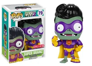 POP! #79: Plants vs Zombies GW2 - Super Brainz (Target Exclusive) (Funko POP!) Figure and Box w/ Protector