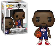 POP! Basketball #134: Brooklyn Nets - Kevin Durant (Funko POP!) Figure and Box w/ Protector (Discounted for Box wear)