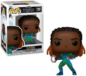 POP! Marvel Studios #1101: Black Panther Wakanda Forever - Nakia (Funko POP!) Figure and Box w/ Protector