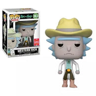 POP! Animation #363: Rick and Morty - Western Rick (2018 Summer Convention Limited Edition) (Funko POP!) Figure and Box w/ Protector