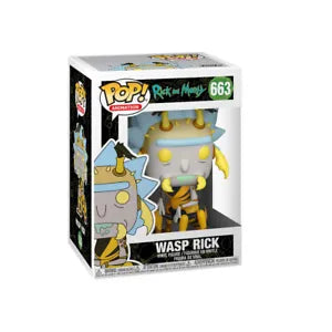 POP! Animation #663: Rick and Morty - Wasp Rick (Funko POP!) Figure and Box w/ Protector