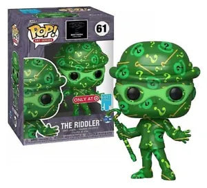 POP! Art Series #61: DC Batman Forever - The Riddler (Target Exclusive) (Funko POP!) Figure and Box w/ Protector