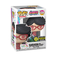 POP! Animation #1358: BORUTO Naruto Next Generation - Sarada with Sharingan (Glows in the Dark) (Entertainment Earth Limited Edition Exclusive) (Funko POP!) Figure and Box w/ Protector