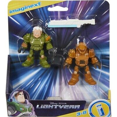 Lightyear: Darby Steel & ZAP Patrol (Disney) (Pixar) (Fisher-Price) (Imaginext) NEW
