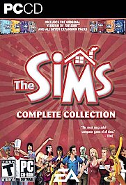 Sims: Complete Collection (PC Game) Pre-Owned: 4 Discs, Manual, Installation Guide, and Case