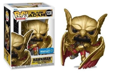 POP! Movies #1238: Black Adam - Hawkman (Wal-Mart Exclusive) (Funko POP!) Figure and Box w/ Protector