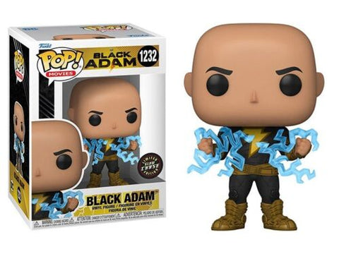 POP! Movies #1232: Black Adam (Limited Edition Glow Chase) (Funko POP!) Figure and Box w/ Protector