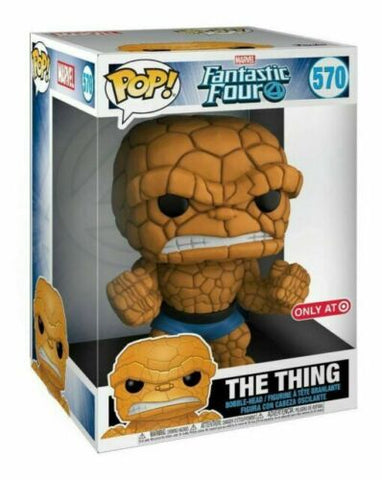 POP! Marvel #570: Fantastic Four - The Thing (Target Exclusive) (Funko POP!) Figure and Box