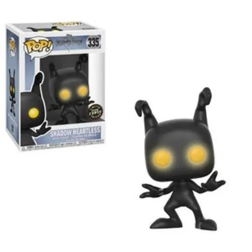 POP! Disney #335: Kingdom Hearts - Shadow Heartless (Limited Edition Glow Chase) (Funko POP!) Figure and Box w/ Protector