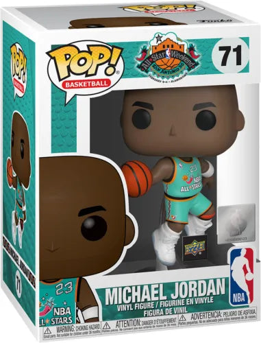 POP! Basketball #71: All-Star Weekend (San Antonio 96) Michael Jordan (Upper Deck) NBA (Funko POP!) Figure and Box w/ Protector