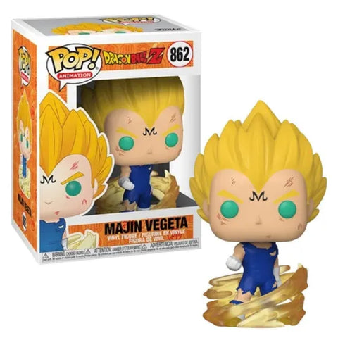 POP! Animation #862: Dragon Ball Z - Majin Vegeta (Funko POP!) Figure and Box w/ Protector