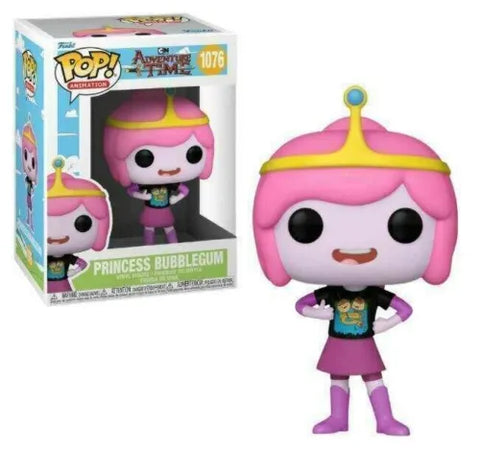 POP! Animation #1076: Adventure Time - Princess Bubblegum (Cartoon Network) (Funko POP!) Figure and Box w/ Protector