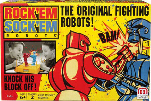 Rock'em Sock'em Robots (2019) (Mattel Games) Pre-Owned in Box