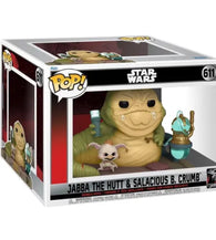 POP! Star Wars #611: Jabba The Hutt & Salacious B. Crumb (Return of the Jedi 40th Anniversary) (Funko POP!) Figure and Box