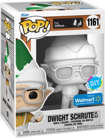 POP! Television #1161: The Office - Dwight Schrute as Elf D.I.Y. (Walmart Exclusive) (Funko POP!) Figure and Box w/ Protector