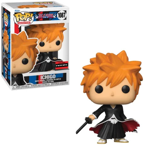 POP! Animation #1087: Bleach - Ichigo (AAA Anime Exclusive) (Funko POP!) Figure and Box w/ Protector