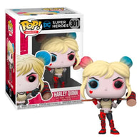 POP! Heroes #301: DC Super Heroes - Harley Quinn (GameStop Exclusive) (Funko POP!) Figure and Box w/ Protector