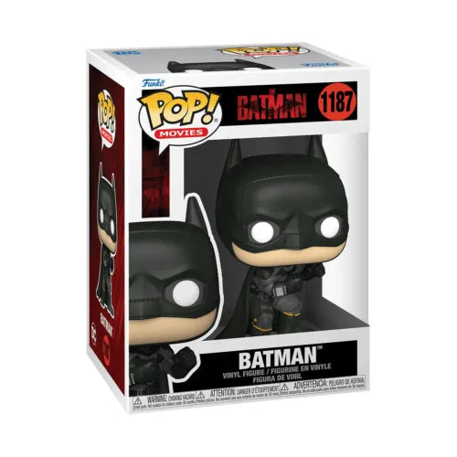 POP! Movies #1187: The Batman - Batman (Funko POP!) Figure and Box w/ Protector