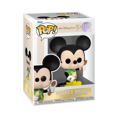 POP! Disney #1307: Walt Disney World 50 Mickey Mouse (Funko POP!) Figure and Box w/ Protector
