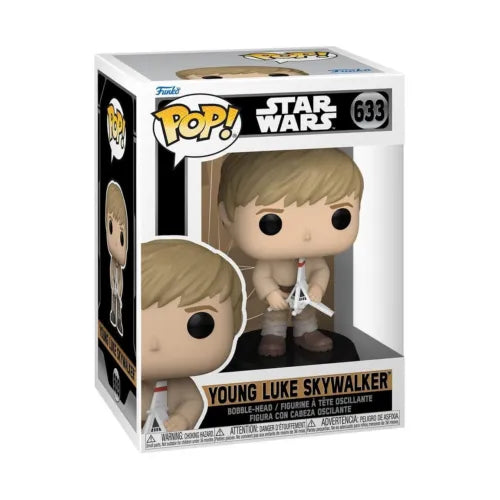 POP! Star Wars #633: Young Luke Skywalker (Funko POP!) Figure and Box w/ Protector