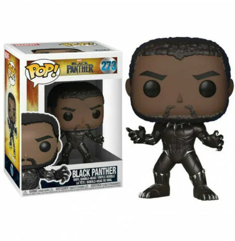 POP! Marvel #273: Black Panther (Funko POP!) Figure and Box w/ Protector