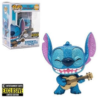 POP! Disney #1044: Lilo & Stitch - Stitch with Ukulele (Diamond Collection) (Entertainment Earth Exclusive Limited Edition) (Funko POP!) Figure and Box w/ Protector