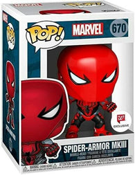 POP! Marvel #670: Spider-Armour MKIII (Walgreens Exclusive) (Funko POP! Bobblehead) Figure and Box w/ Protector