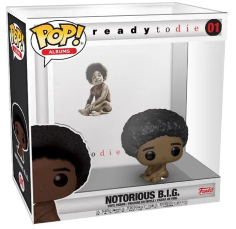 POP! Albums #01: Notorious B.I.G. - Ready To Die (Funko POP!) Figure and Hard Case in Box