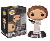 POP! Star Wars Celebration #512: Princess Leia (2022 Galactic Convention Exclusive) (Funko POP!) Figure and Box w/ Protector