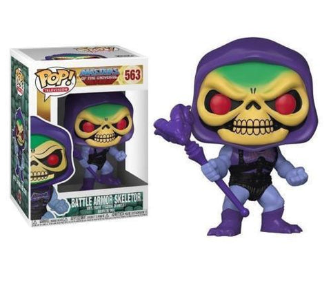 POP! Television #563: Master of the Universe - Battle Armor Skeletor (Funko POP!) Figure and Box w/ Protector