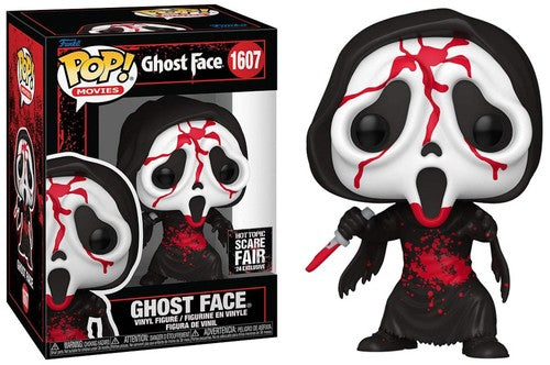 Funko POP! Movies #1607: Scream - Ghost Face [Hot Topic Scare Fair '24 Exclusive] (Funko POP!) Figure and Box w/ Protector