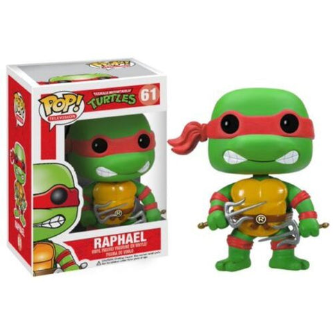 POP! Television #61: Teenage Mutant Ninja Turtles - Raphael (Funko POP!) Figure and Box w/ Protector