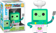 POP! Animation #1073: Adventure Time - BMO (CN Cartoon Network) (Funko POP!) Figure and Box w/ Protector