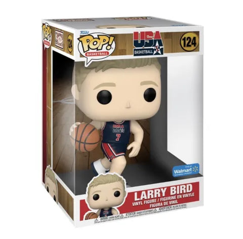 POP! USA Basketball #124: Larry Bird (NBA Hardwood Classics) (Walmart Exclusive) (Funko POP!) Figure and Box